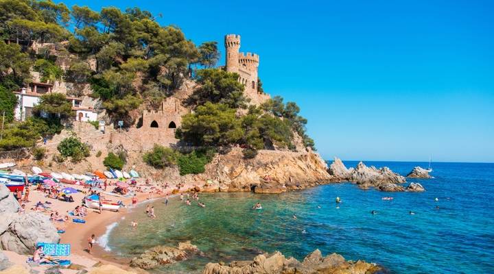 Castello di Lloret de Mar - Castel d'en Platja