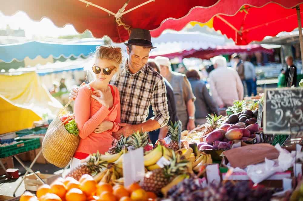 Mercato a Lloret de Mar