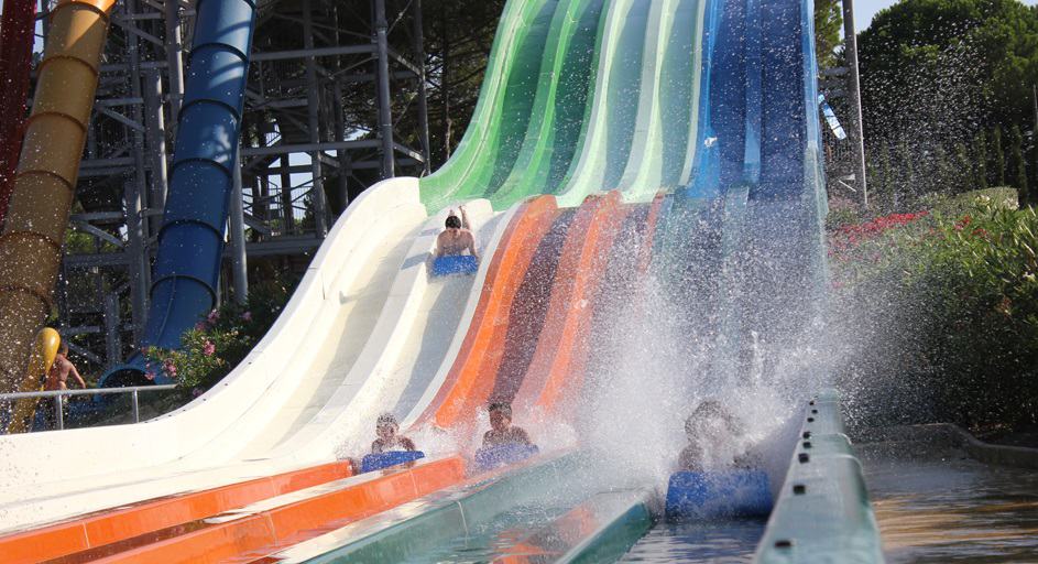 Parco acquatico Waterworld a Lloret de Mar - attrazione per gli scivoli veloci