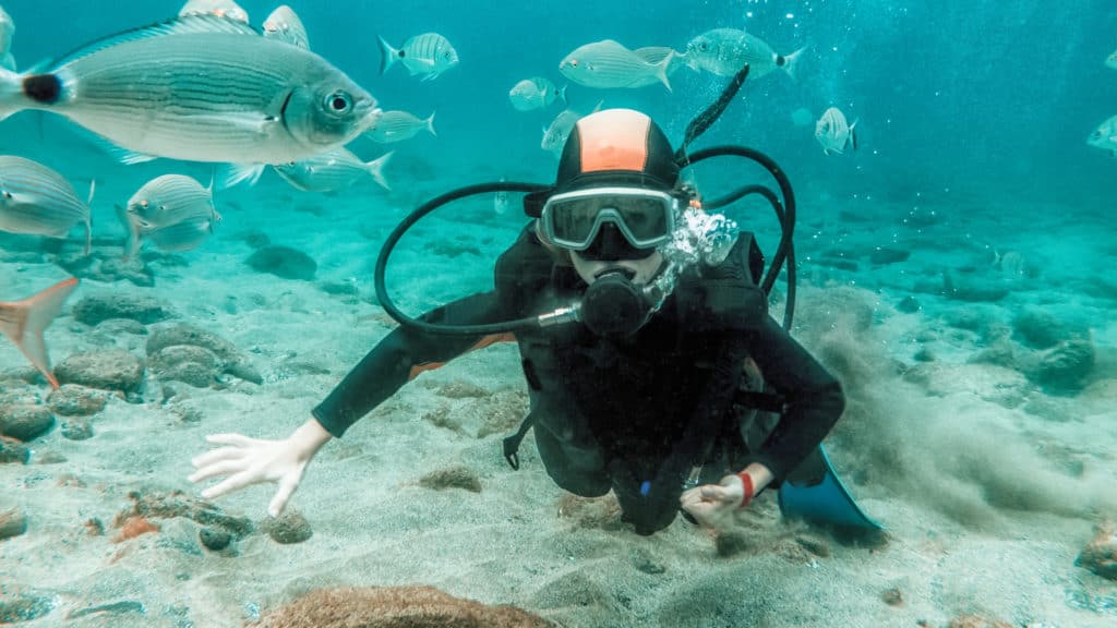 Attività acquatiche a Lloret de Mar - immersioni